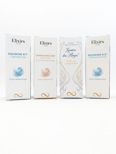 Pack de quatre élixirs Libération Spirituelle Hanka