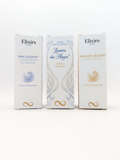 Coffret de trois élixirs Guérison mentale Hanka