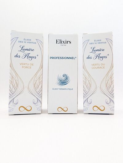 Coffret de trois élixirs Évolution professionnelle Hanka