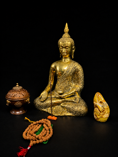 Bouddha béni de la Médecine n°2 en laiton