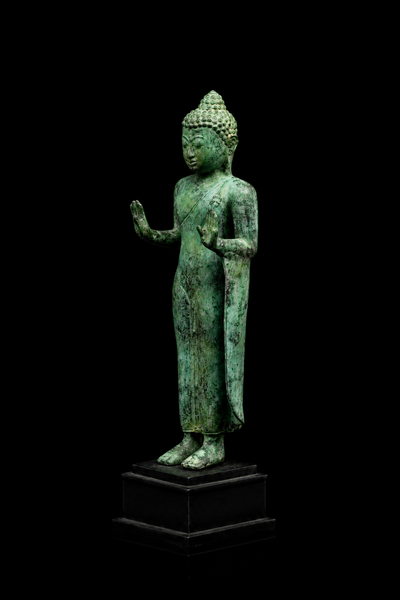 Statue sacrée bénie – Bouddha de la Protection, vue complémentaire n°7