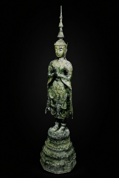 Bouddha Porteur de Lumière Divine, vue arrière