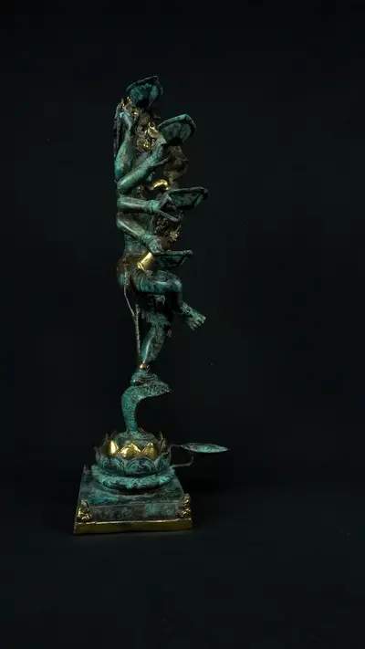 Statue sacrée bénie – Lakshmi n°1, vue complémentaire n°6