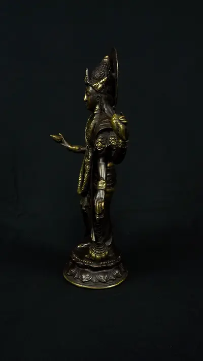 Statue sacrée bénie – Prêtre ou saint sacré – 40 cm, vue complémentaire n°8