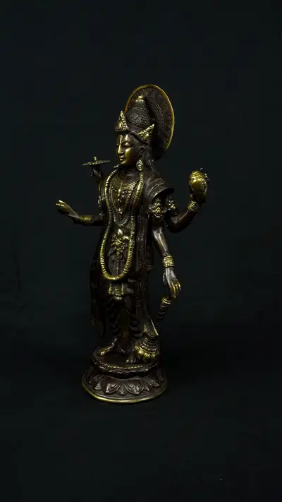 Statue sacrée bénie – Prêtre ou saint sacré – 40 cm, vue complémentaire n°9