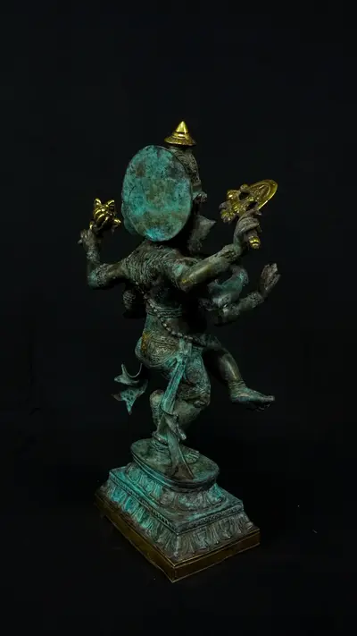 Statue sacrée bénie – Ganesh n°1 – 39 cm, vue complémentaire n°7