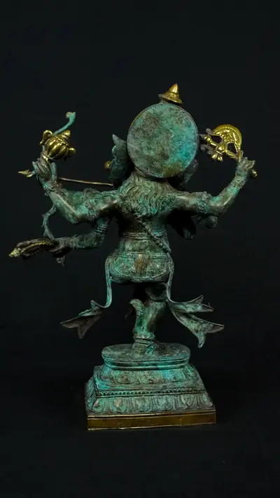 Statue sacrée bénie – Ganesh n°3 – 39 cm, vue complémentaire n°8