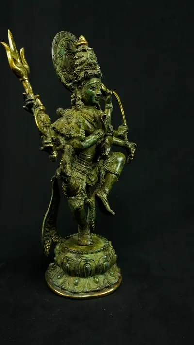 Statue sacrée bénie – Shiva Nataraja n°1 – 66 cm, vue complémentaire n°5