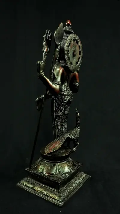 Statue sacrée bénie – Murugan n°2 – 46 cm, vue complémentaire n°8