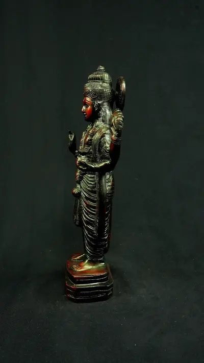Statue sacrée bénie – Dhanvantari n°1, vue complémentaire n°8