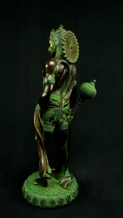 Statue sacrée bénie – Hanuman n°3, vue complémentaire n°8