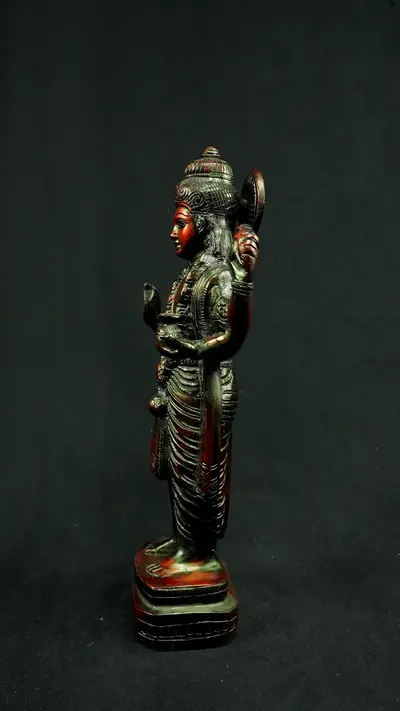 Statue sacrée bénie – Dhanvantari n°2, vue complémentaire n°8