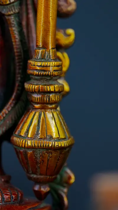 Détail de la massue de Vishnu