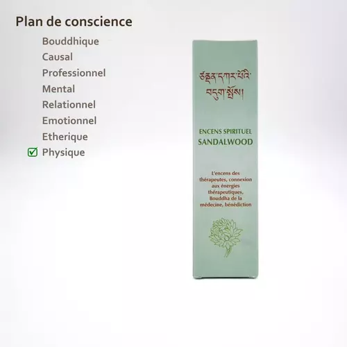 Purifiez et équilibrez vos énergies de guérison Reiki avec l'encens Sandalwood Hanka