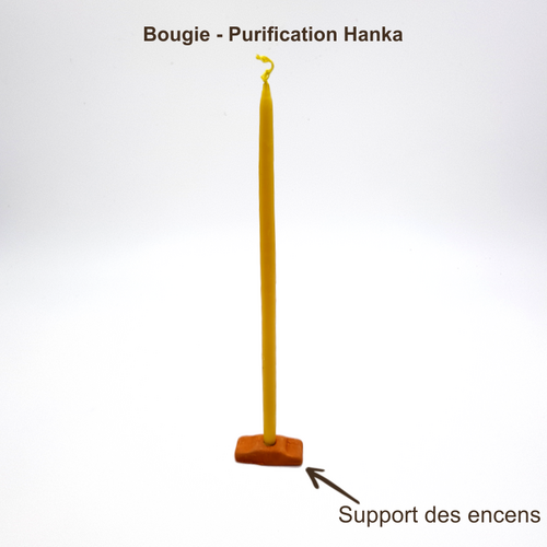 Bougie Purification Hanka - Purifie efficacement votre lieu de vie ! Une puissante énergie de purification pour votre bien-être