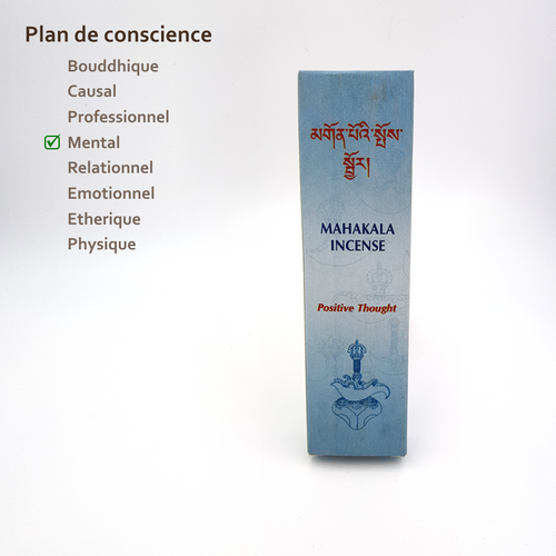 Trouvez l'équilibre et la clarté lors de vos méditations et renforcez votre connexion à la Lumière avec l'encens Mahakala Hanka