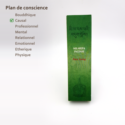 Purifiez vos lignées avec l'encens Milarepa. Honorez vos ancêtres et traitez les problématiques ancestrales