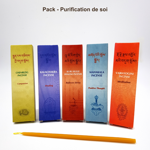 Pack Encens Purification de Soi pour un équilibrage énergétique profond