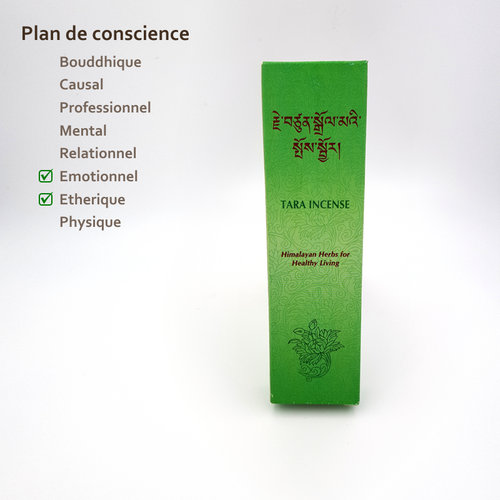 Révélez les aspects cachés de vous-même grâce à l'encens Tara verte, un précieux outil pour le développement personnel.