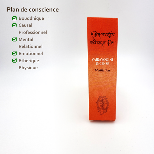 Purifiez vous avec l'encens Vajrayogini Hanka. Idéal pour la méditation et les pratiques spirituelles profondes