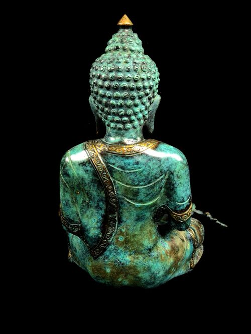 Bouddha béni de la Médecine n°1, vue arrière