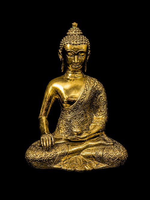 Bouddha béni de la Médecine n°3, vue de face